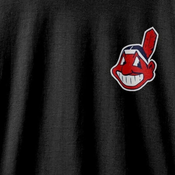 Cleveland Guardians Indian Chief Pocket Print Baseball Team Graphic T-Shirt 165 - Picture 2 of 5